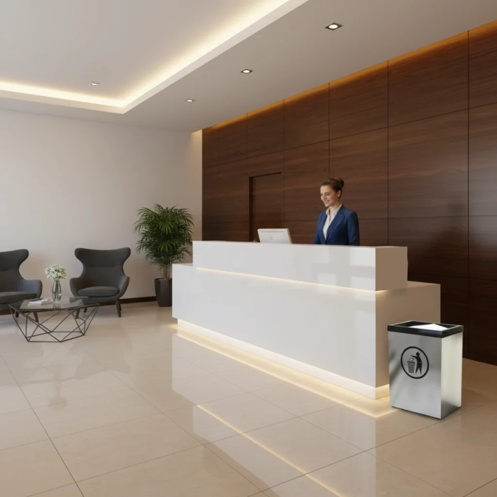 Contenedores de Basura de Acero Inoxidable