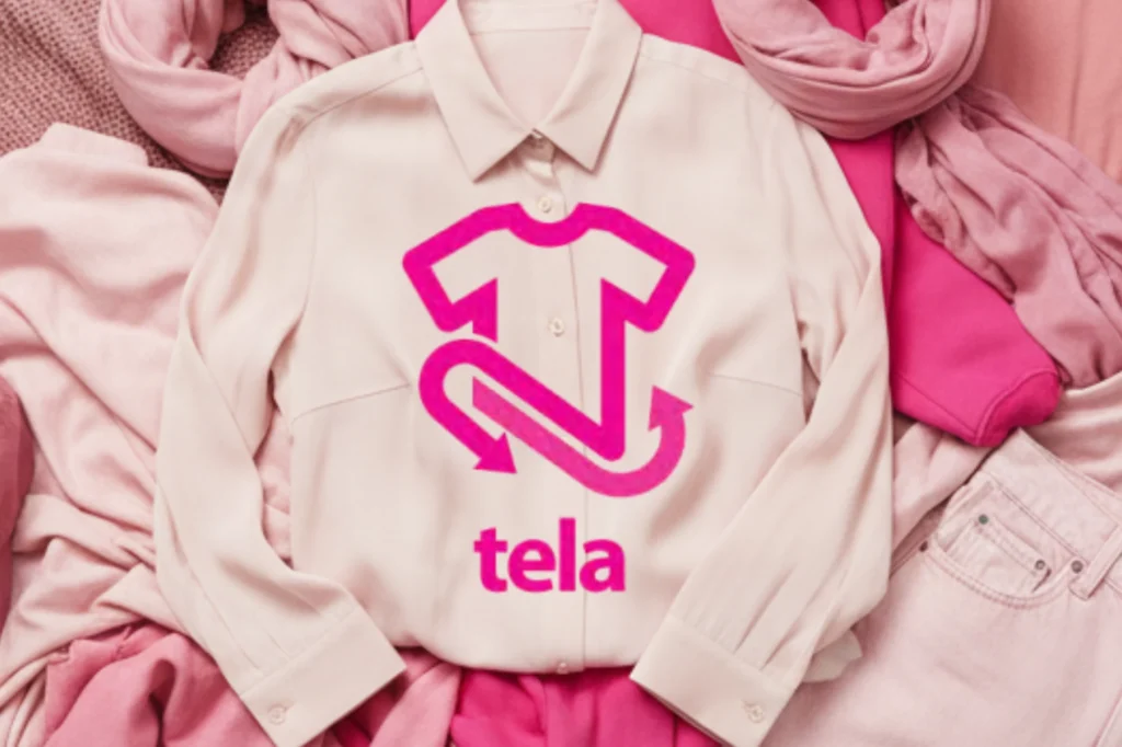 Ropa en tonos rosa que representa la reutilización de ropa mediante sistemas de separación textil más visibles y accesibles.