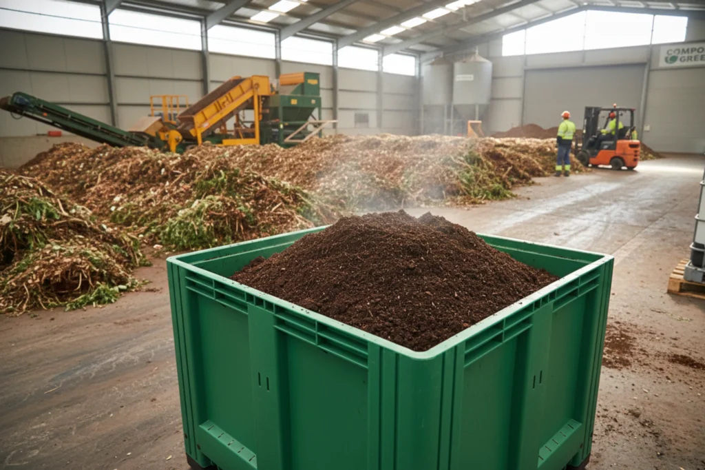 Planta para la producción de compostaje regulada por la NAD 020 AMBT 2011