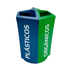 Papelera Hexa Dual Tone