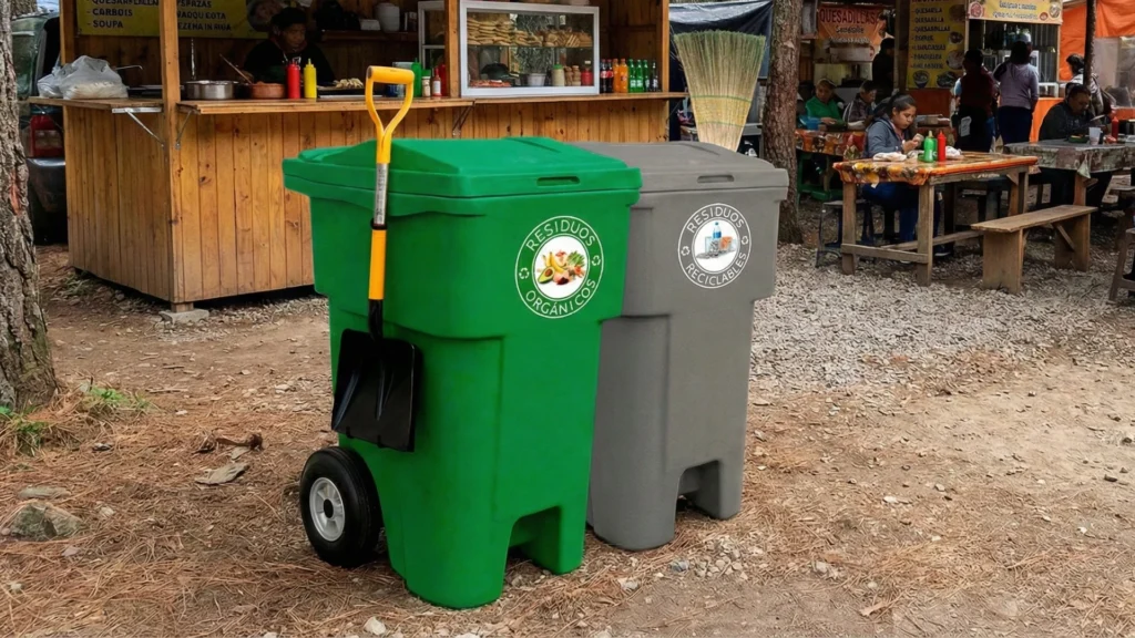 Carro Recolector de Basura BAR-200DB