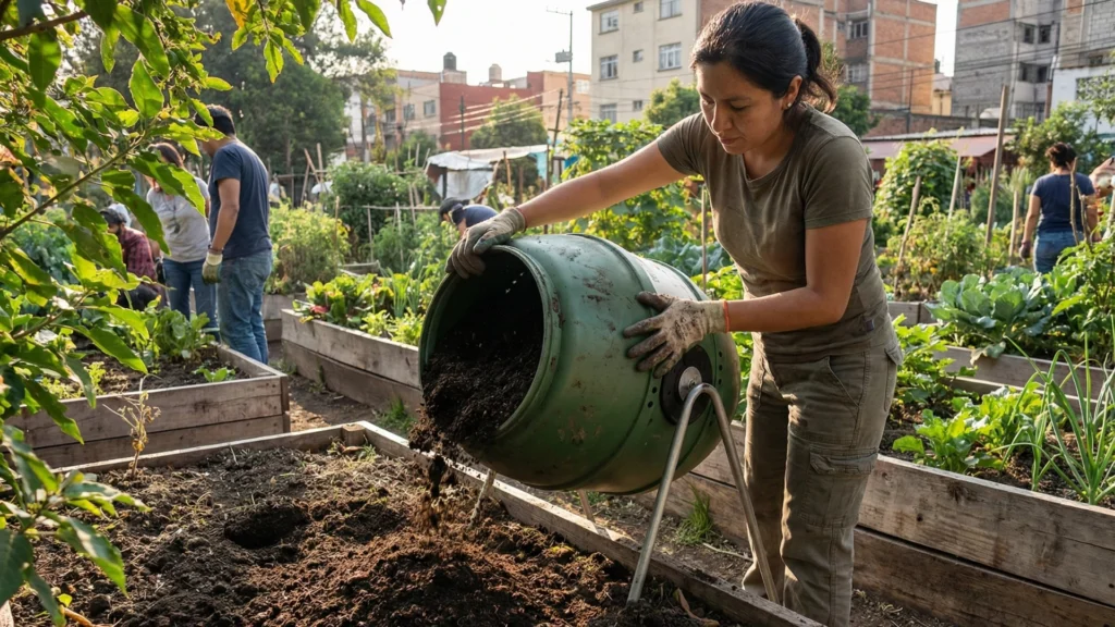 Compostero Giratorio 190