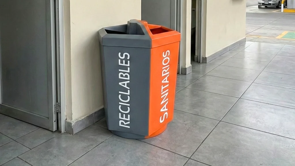 Papelera Hexa Dual Tone