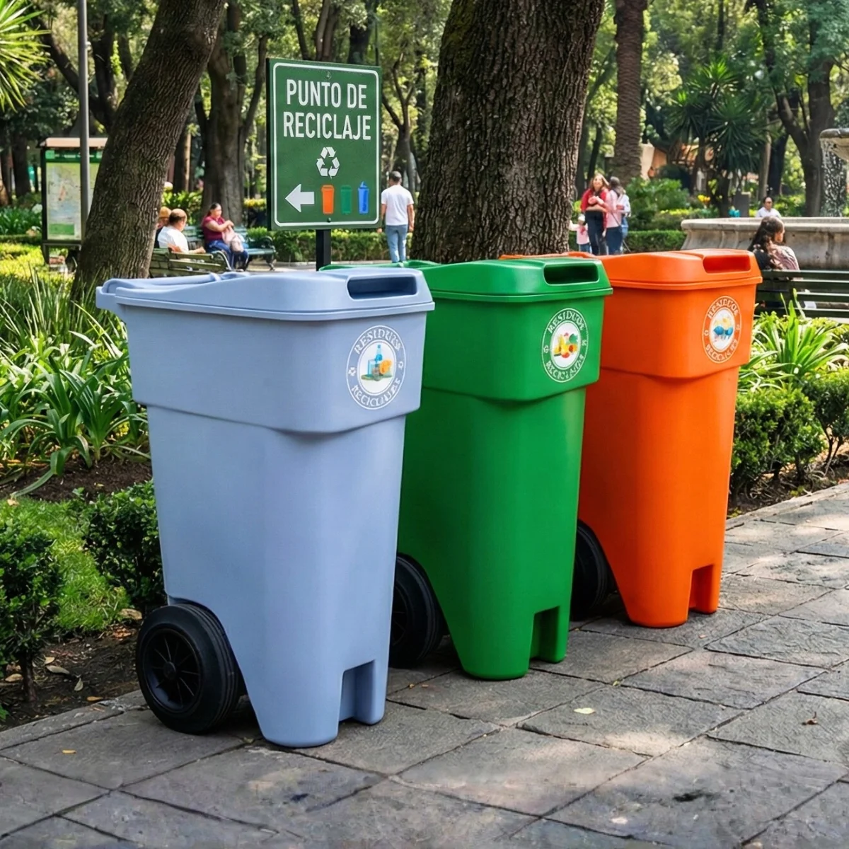 Contenedor de Residuos Móvil CMD-400