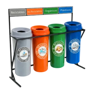 Estación de reciclaje CÓNICA