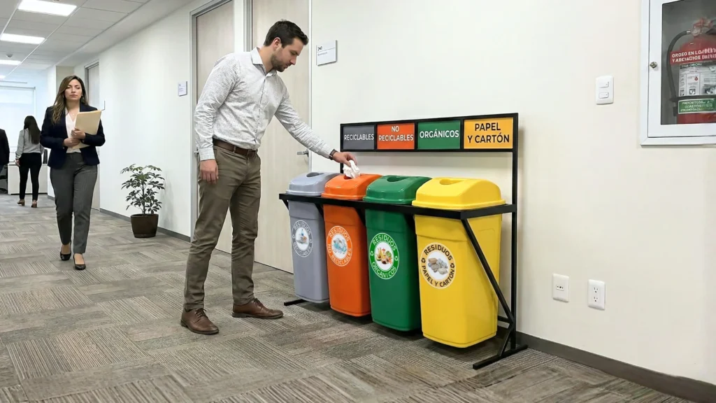 Estación de reciclaje ELÍPTICA