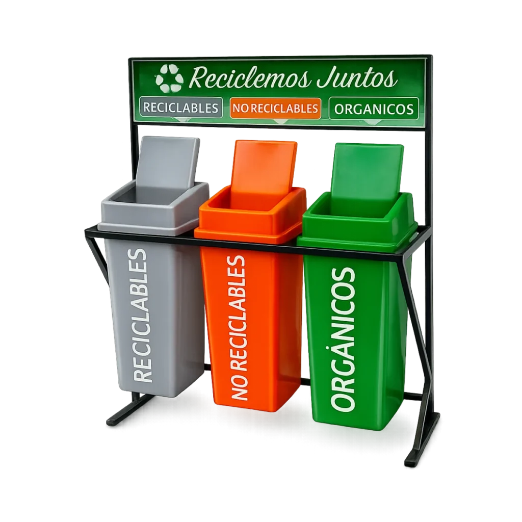 Estación de reciclaje ECOBIN