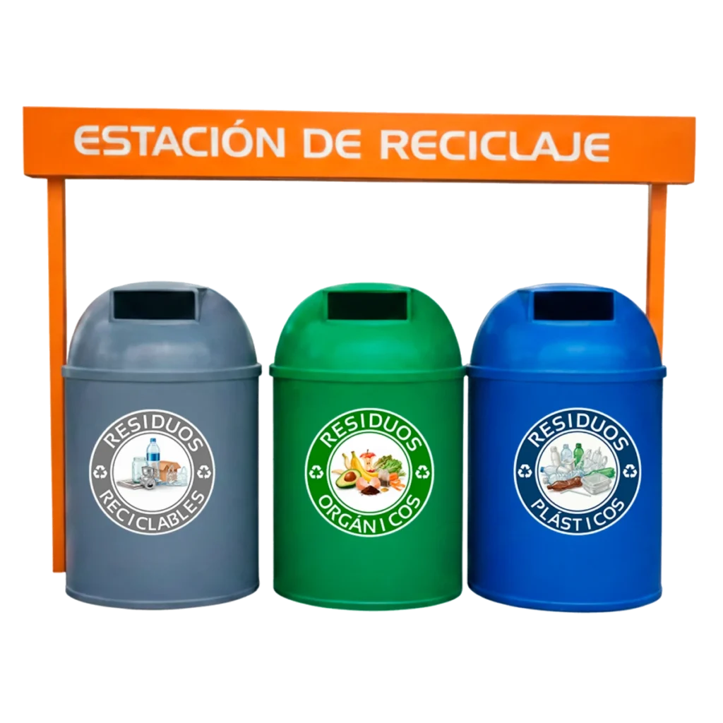 Estación de reciclaje TWIN-500