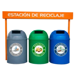 Estación de reciclaje TWIN-500
